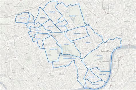 westminster council postcode|westminster wards map.